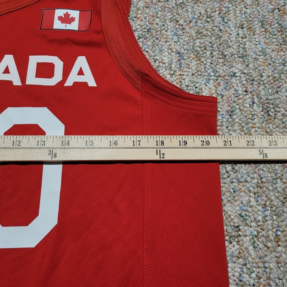 Canada Team Issued Jersey Size 48 Nike 2020 Olympics Mens Basketball + 4 - Picture 10 of 15